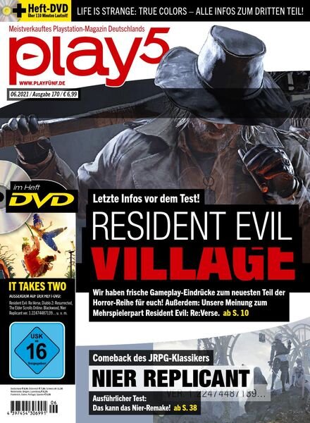 Play5 – Juni 2021 Cover