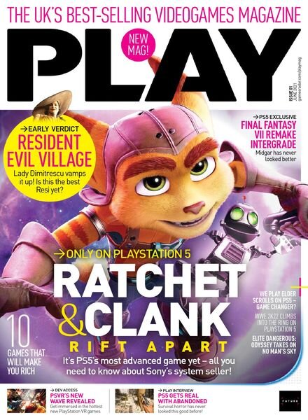 PlayStation Official Magazine UK – June 2021 Cover