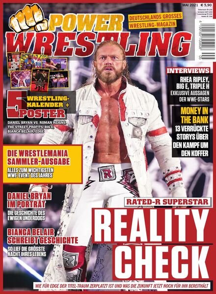 Power-Wrestling – Mai 2021 Cover