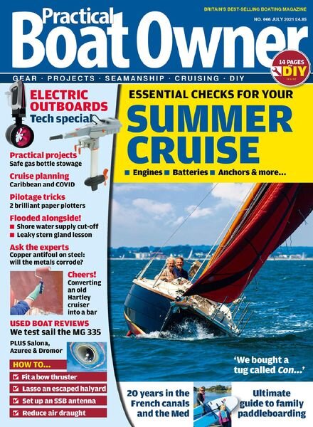 Practical Boat Owner – July 2021 Cover