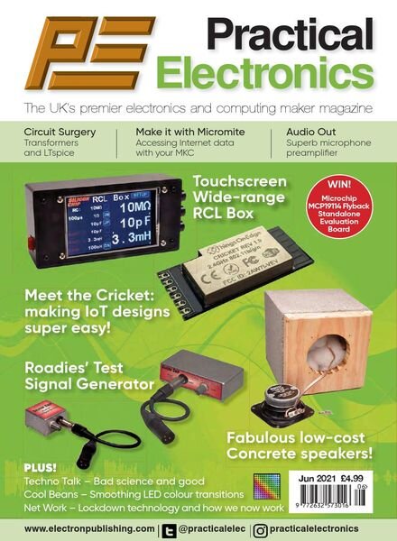 Practical Electronics – June 2021 Cover