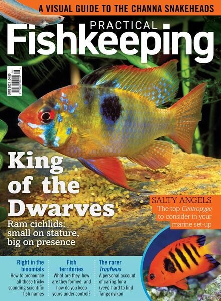 Practical Fishkeeping – June 2021 Cover