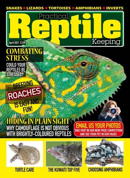 Practical Reptile Keeping – April 2021 Cover