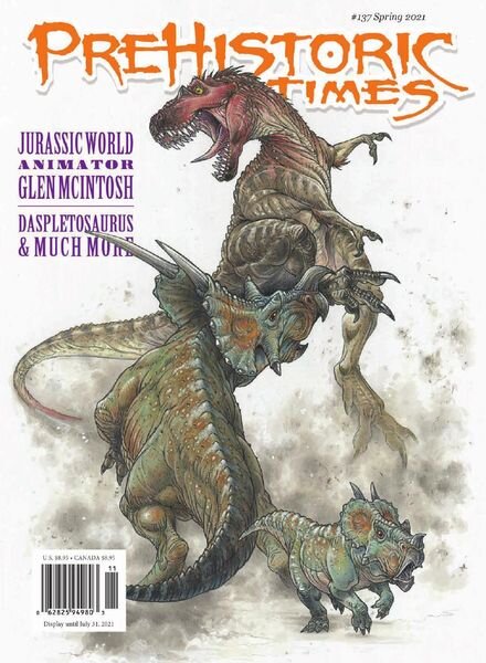 Prehistoric Times – Issue 137 – Spring 2021 Cover