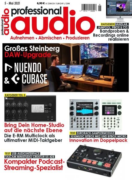 Professional Audio – Mai 2021 Cover
