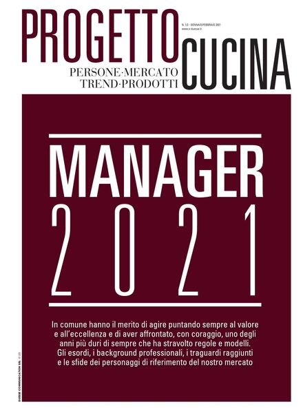 Progetto Cucina – Gennaio-Febbraio 2021 Cover