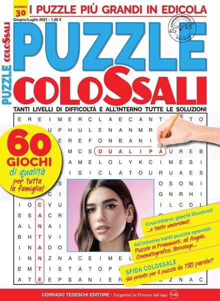 Puzzle Colossali – giugno 2021 Cover
