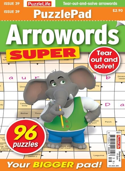 PuzzleLife PuzzlePad Arrowords Super – 20 May 2021 Cover