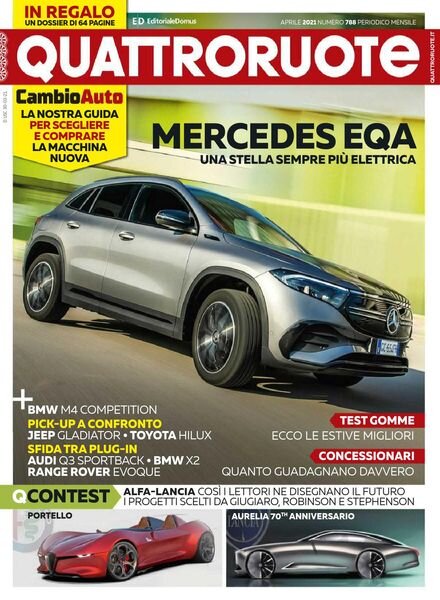 Quattroruote Italia – aprile 2021 Cover