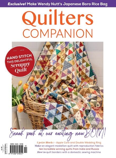 Quilters Companion – May 2021 Cover
