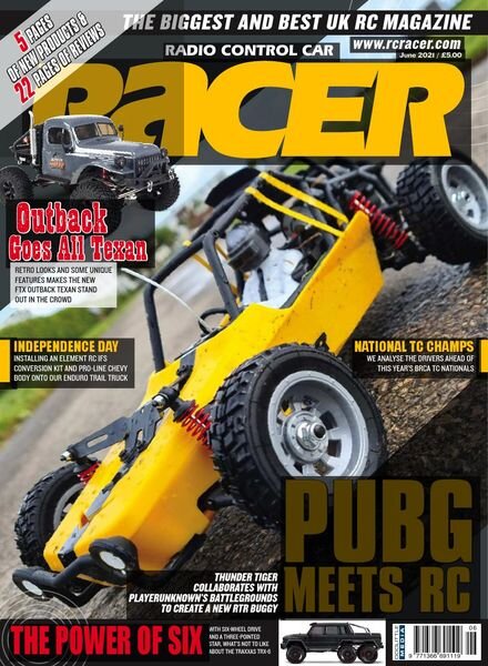 Radio Control Car Racer – June 2021 Cover