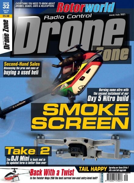 Radio Control DroneZone – Issue 32 – June-July 2021 Cover