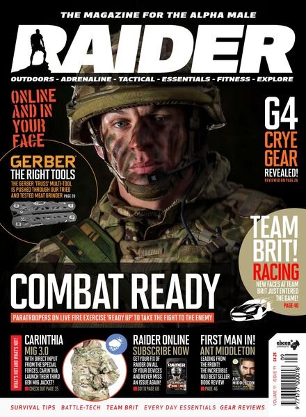 Raider – February 2019 Cover