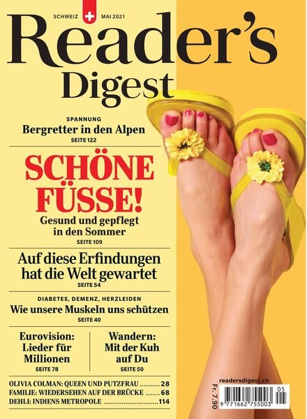 Reader’s Digest Schweiz – 26 April 2021 Cover