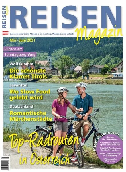 REISEN-Magazin – 30 April 2021 Cover