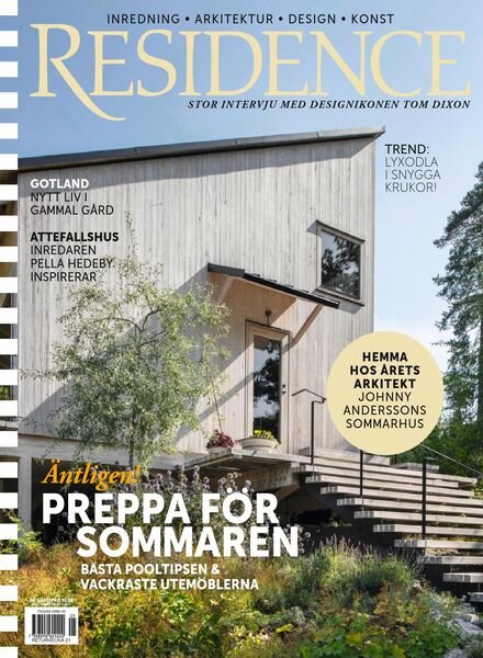 Residence – maj 2021 Cover