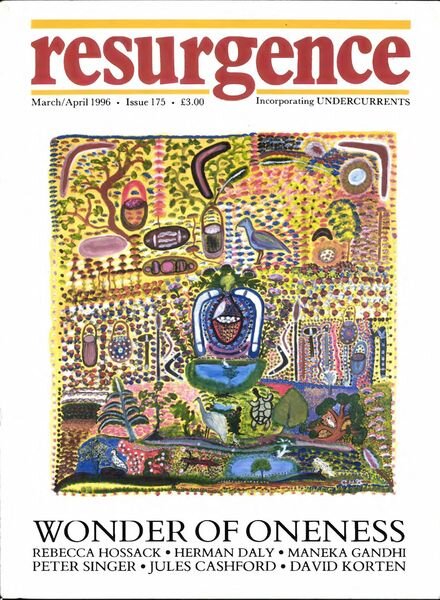 Resurgence & Ecologist – Resurgence, 175 – March-April 1996 Cover