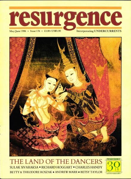 Resurgence & Ecologist – Resurgence, 176 – May-June 1996 Cover