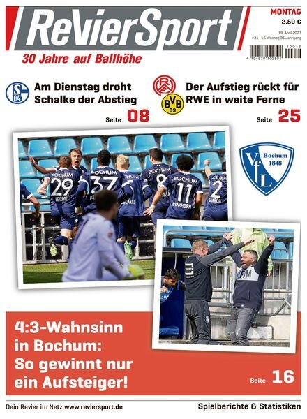 RevierSport – 19 April 2021 Cover