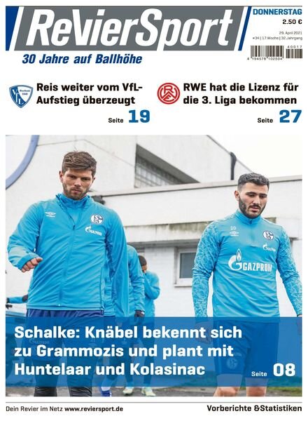 RevierSport – 29 April 2021 Cover