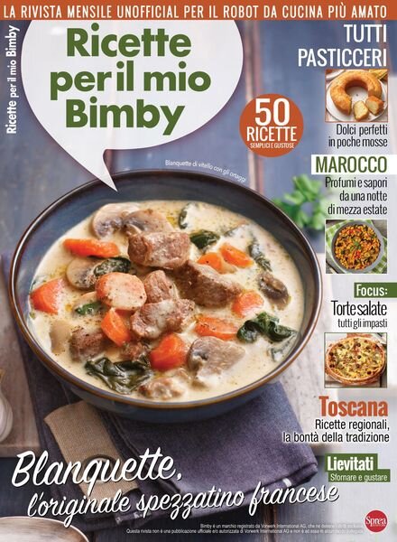 Ricette per il Mio Bimby – aprile 2021 Cover