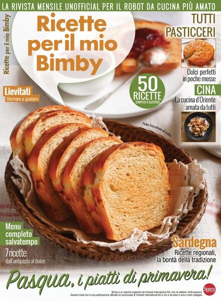Ricette per il Mio Bimby – marzo 2021 Cover