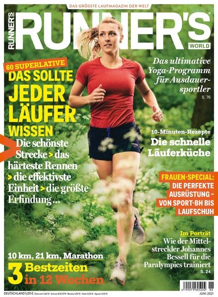 Runner’s World Germany – Juni 2021 Cover