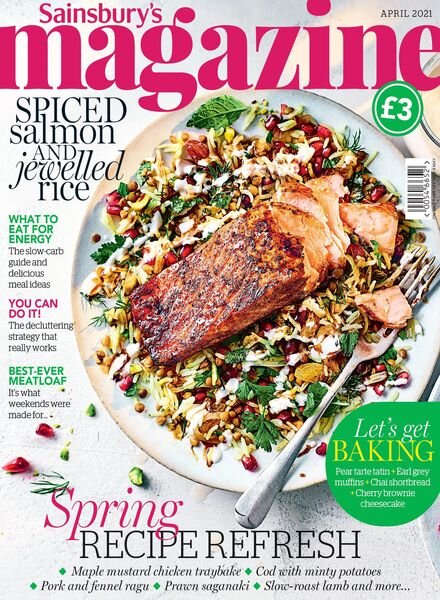 Sainsbury’s Magazine – April 2021 Cover
