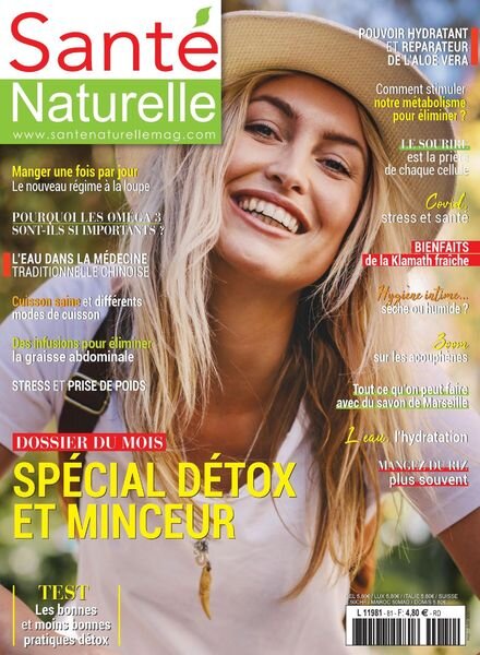 Sante Naturelle – Mai-Juin 2021 Cover