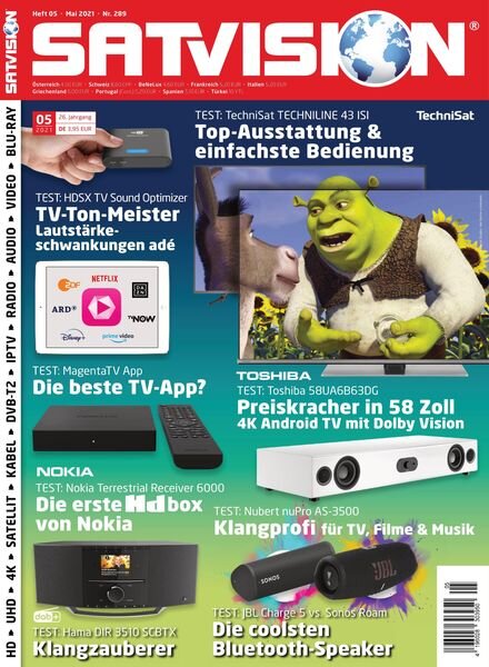 Satvision – Mai 2021 Cover
