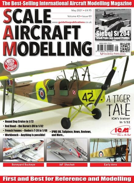 Scale Aircraft Modelling – May 2021 Cover