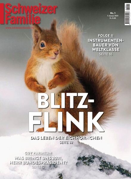 Schweizer Familie – 07 Januar 2021 Cover