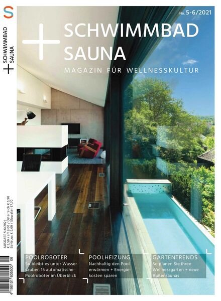 Schwimmbad + Sauna – 24 April 2021 Cover