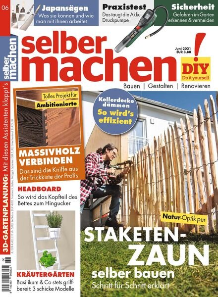 Selber Machen – Juni 2021 Cover