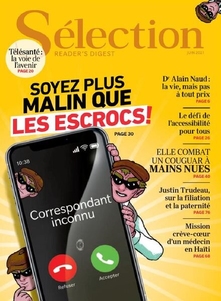 Selection du Reader’s Digest Canada – juin 2021 Cover