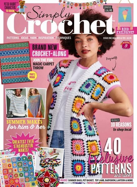 Simply Crochet – May 2021 Cover