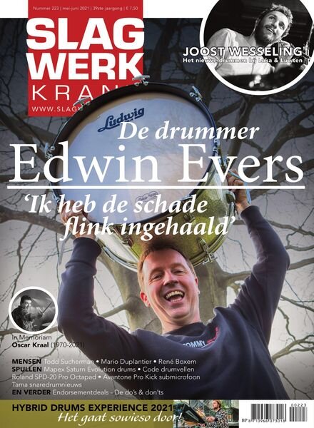 Slagwerkkrant – mei 2021 Cover