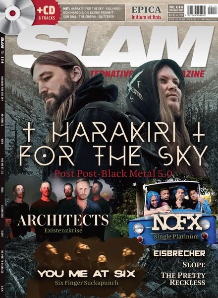 SLAM Alternative Music Magazine – Marz 2021 Cover