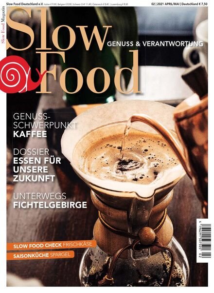 Slow Food Magazin – April-Mai 2021 Cover