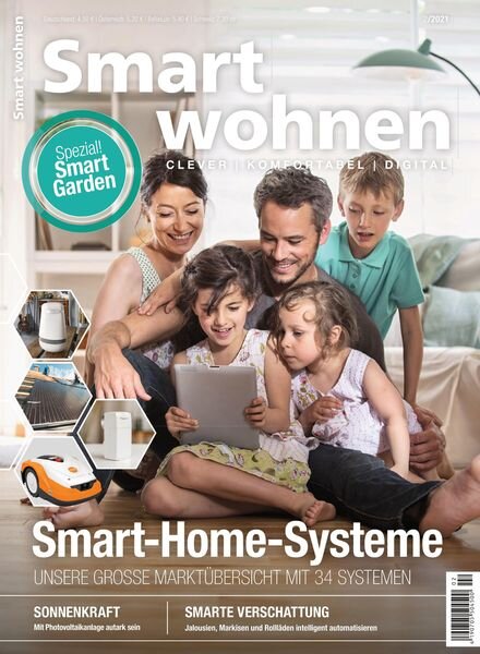 Smart wohnen – 16 April 2021 Cover