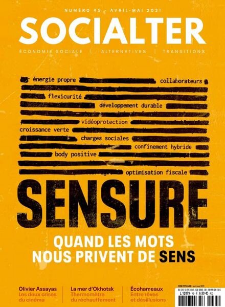 Socialter – Avril-Mai 2021 Cover