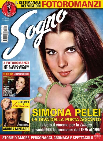 Sogno – 07 maggio 2021 Cover