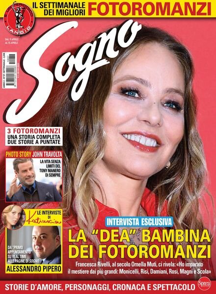 Sogno – 09 aprile 2021 Cover