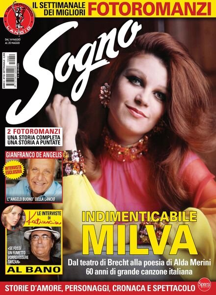 Sogno – 14 maggio 2021 Cover