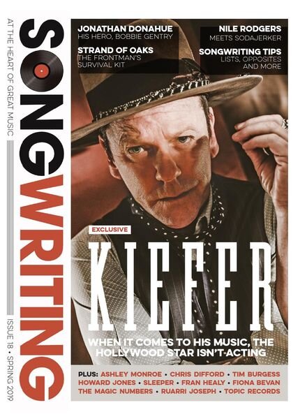 Songwriting Magazine – Issue 18 – Spring 2019 Cover