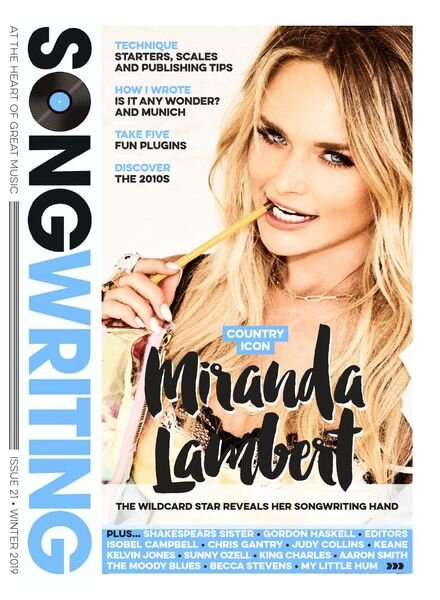 Songwriting Magazine – Issue 21 – Winter 2019 Cover