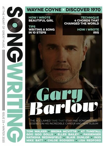 Songwriting Magazine – Issue 23 – Winter 2020 Cover