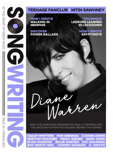 Songwriting Magazine – Issue 24 – Spring 2021 Cover