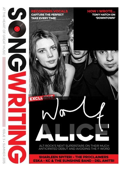 Songwriting Magazine – Issue 3 – Summer 2015 Cover