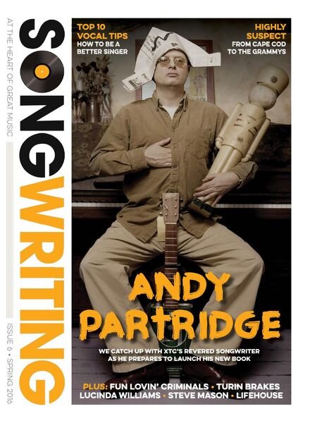 Songwriting Magazine – Issue 6 – Spring 2016 Cover
